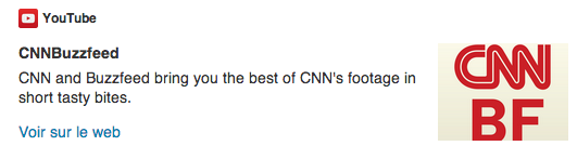 La chaîne Youtube commune CNN et Buzzfeed