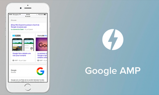 Site d'actu non compatible AMP : attention à la chute !